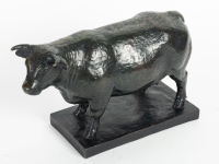 Vache de G. L. Guyot en bronze, XXème siècle
