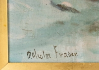 Malcom FRASER (1868-1949). Forêt sous la neige.