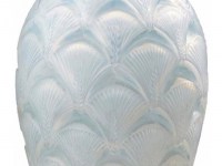 René lalique Opalescent Vase &quot;Herblay&quot;