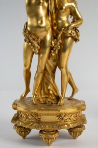 Paire de candélabres style Louis XVI 19e siècle