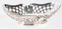 Goldsmith Souche Lapparra - Basket In Sterling Silver Circa XXth