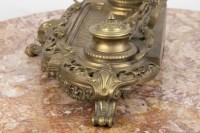 A French Late 19th Century Louis XV st.  Ormulu Inkwell.