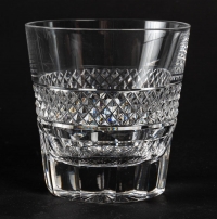 Cristallerie Saint Louis gobelets ou verres à whisky Old Fashion modèle Trianon