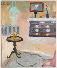 Scène  d&#039; interieur  par André  LANSKOY (1902 - 1976 )