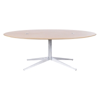 FLORENCE KNOLL: Large oval table