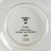 Service à Café &quot;Pompéi&quot; porcelain de limoges de PUIFORCAT
