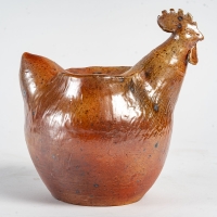 Coq en céramique