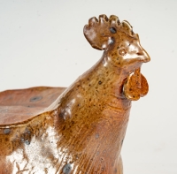 Coq en céramique