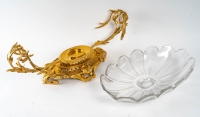 Coupe en Cristal de Baccarat et Bronze doré, XIXème siècle