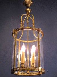 A Louis XVI style lantern.