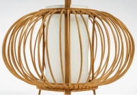 1960 Lampe de table en bambou