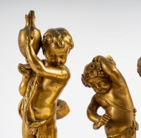 Sculpture en bronze doré, XIXème siècle