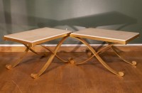Paire de tables basses, modèle de Raymond SUBES (1891-1970)