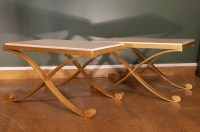 Paire de tables basses, modèle de Raymond SUBES (1891-1970)