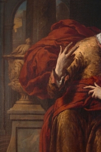 JOHANNES VOORHOUT (1647 - 1723): JOSEPH ET LA FEMME DE PUTIPHAR.