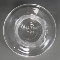 Service &quot;Thoméry&quot; verre blanc de René LALIQUE - 8 pièces