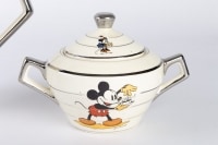 Service Mickey Mouse ( Faience de Onnaing ) Walt Disney 1930