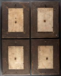 Rare ensemble représentant les quatre saisons, époque XVII-XVIIIème siècle