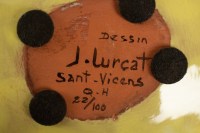 Jean Lurçat (1892 -1966) - coupe en céramique, année 50