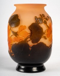 Vase Gallé, Décor floral