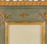 Paire de cadres photos de style louis XVI fin XIXème siècle
