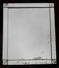 1900&#039; Miroir Venise A Bulles 120 X 100 cm