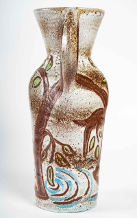 Vase en céramique d&#039;Accolay