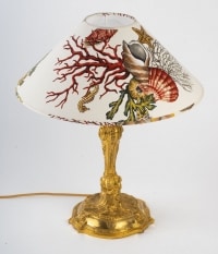 A Napoleon III period (1848 - 1870) Lamp-Candelstick.