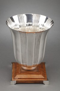 Orfèvre LAPPARRA - Vase en argent massif époque ART DECO