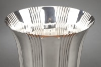 Orfèvre LAPPARRA - Vase en argent massif époque ART DECO
