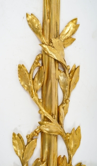 Paire d&#039;appliques en bronze du XIXème siècle