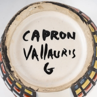 Carafe et verres de Roger Capron, XXème siècle