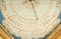 A 1st Empire period (1804 - 1815) barometer.
