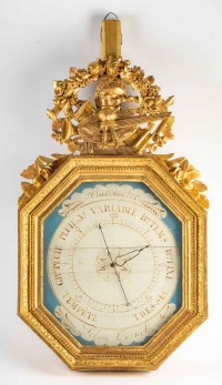 A 1st Empire period (1804 - 1815) barometer.