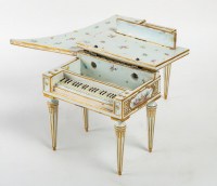 Piano en porcelaine, XIXème siècle