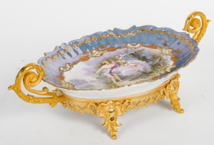 Coupe en porcelaine de Sèvres, XIXème siècle||||||||