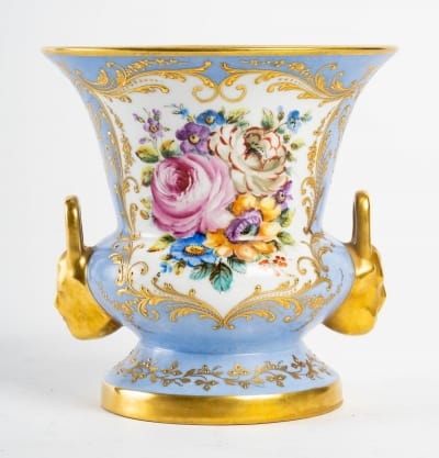 Vase le Tallec, &quot;Marie-Antoinette&quot; bleu lavande, XVIIIème siècle||||||||