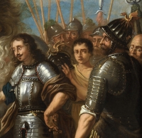 La Rencontre de David et Abigail – Attribué à Simon de Vos (1603 – 1676)