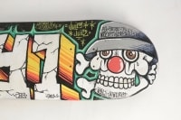 Graffitti Art skateboard. 20th Century.