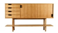 1950 French Elm Sideboard in the Style of Alain Richard