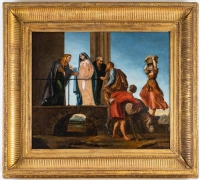 Huile sur toile, XIXème siècle