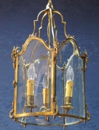 A pair of Louis XV style lanterns, Napoleon III period (1848 - 1870).