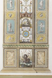 A Pair of Italian 18th Century Fresco Pilasters Ingravings. By Juanes Volpato Rome 1775.