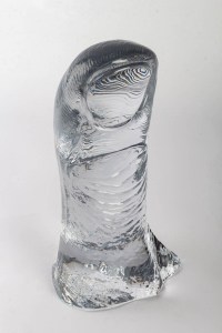 Sculpture &quot;Le Pouce&quot; de César - Edition Limitée de 300 exemplaire cristal incolore de DAUM
