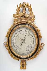 Baromètre d&#039;époque Louis XVI (1774 - 1793).