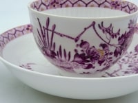 Paire de tasses en porcelaine de Meissen XVIIIème