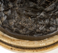 Important bronze du XXème siècle dans le goût de Clodion