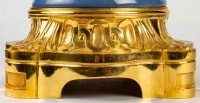 Grands vases chinois montés bronze doré, XIXeme