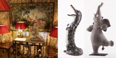 Jean-Luc FERRAND, antiquaire et décorateur présente VALERIE COURTET, artisan d’art céramiste||||
