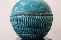 Jean Besnard ( 1889 - 1958) - Vase boule, céramique art déco